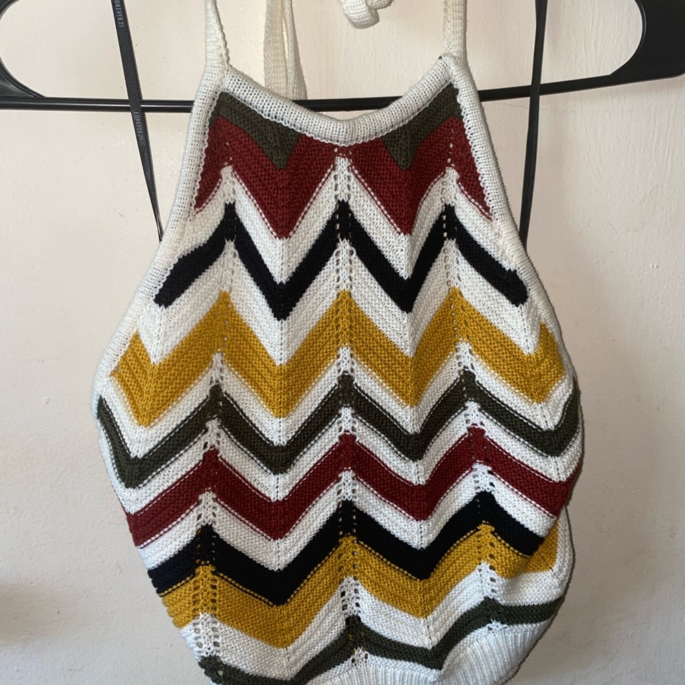 Halter crop top